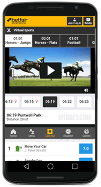 Mobile Betfair