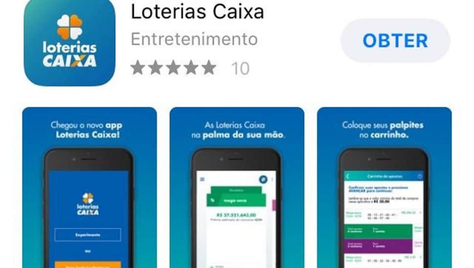 Aplicativo Loterias Caixa