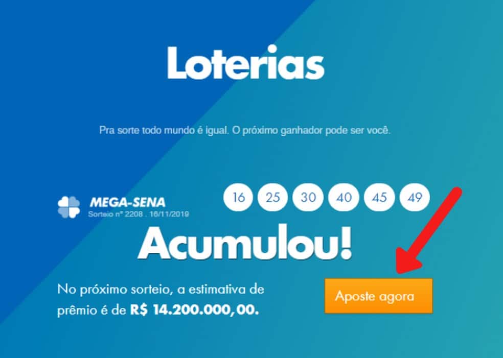 loterias caixa apostas online