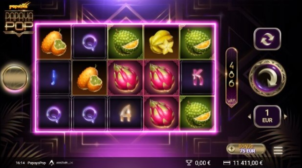 papaya pop betsson cassino