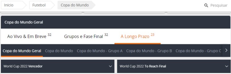 apostar na copa do mundo betsson